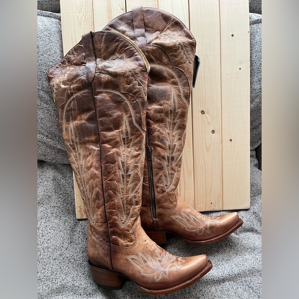 Rock’em knee high wide calf boots. Brand new, size 11